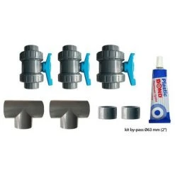 PISCINE CENTER O'CLAIR By-pass 2'' -Pompe et filtre de piscine Soldes 7447627 4