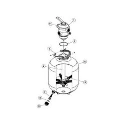 PISCINE CENTER O'CLAIR Sable/gravier 75 Kg -Pompe et filtre de piscine Soldes 7723495 3