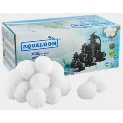 O'CLAIR Boules Filtrantes Aqualoon Pour Filtre à Sable Piscine 8-10 M³/h 3 Cartons De 700g