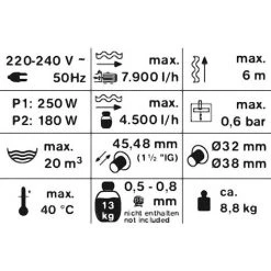T.I.P. SPF 180 Filtre à Sable 4500 L/h 6 M 6 T.I.P. SPF 180 Filtre à Sable 4500 L/h 6 M -Pompe et filtre de piscine Soldes 9251253 3